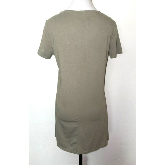 NWT Johnny Was Letty Olive Green Embroidered Woven Tunic Top Size XS - Picture 2 of 10